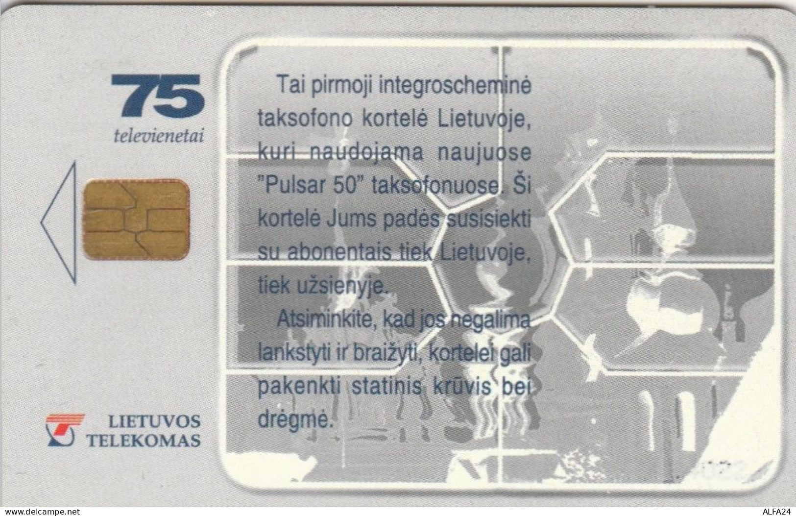 PHONE CARD LITUANIA  (E90.5.3 - Litouwen