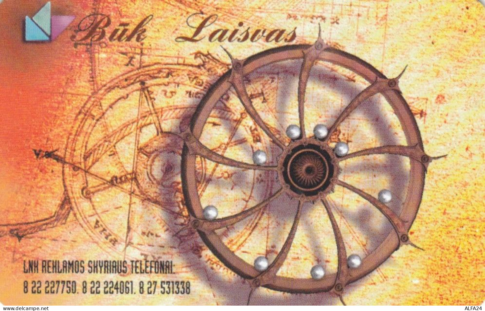 PHONE CARD LITUANIA  (E90.2.8 - Litouwen