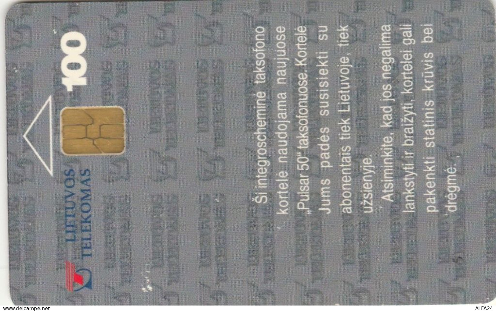 PHONE CARD LITUANIA  (E90.2.4 - Lituania