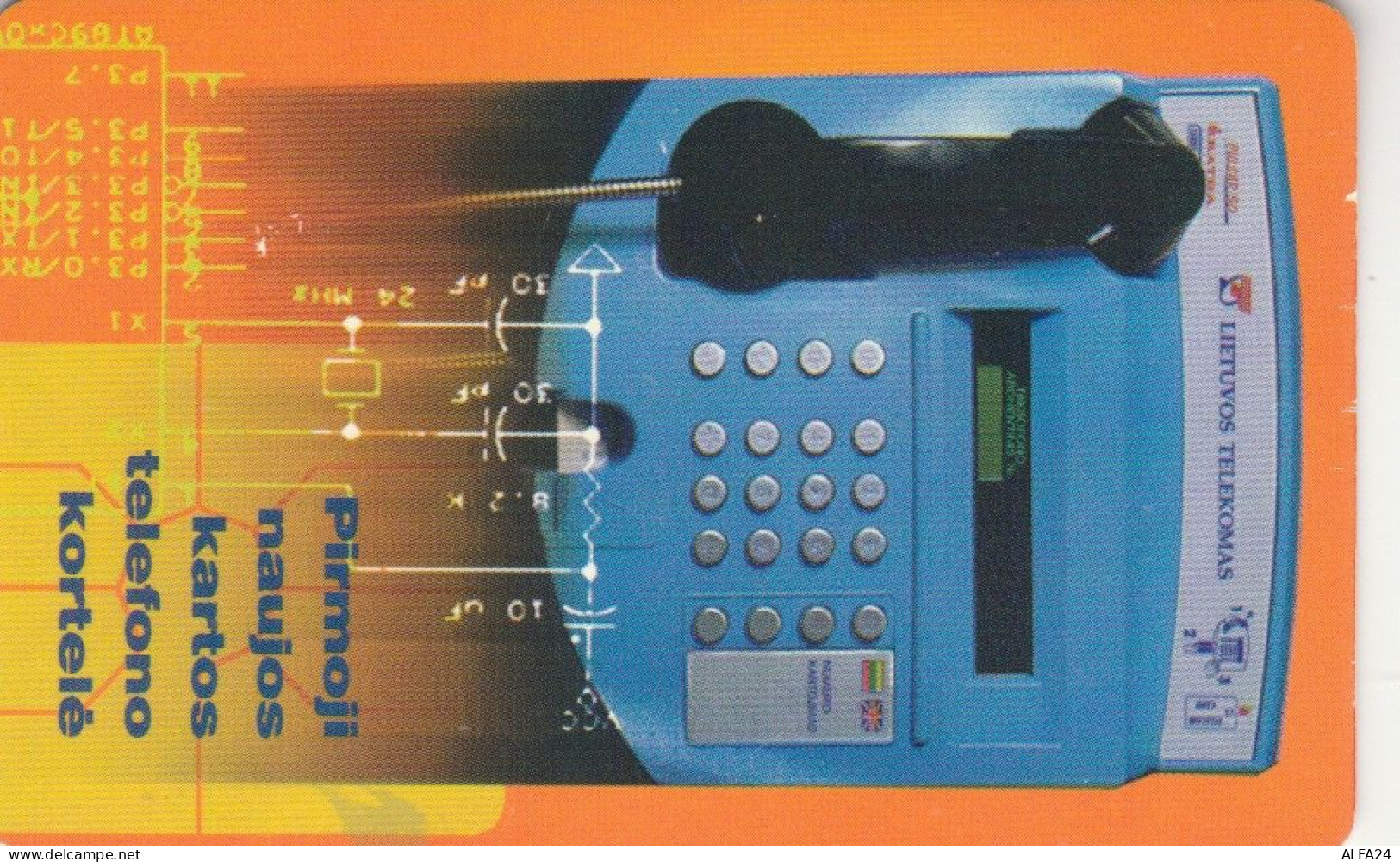 PHONE CARD LITUANIA  (E90.1.1 - Lituanie