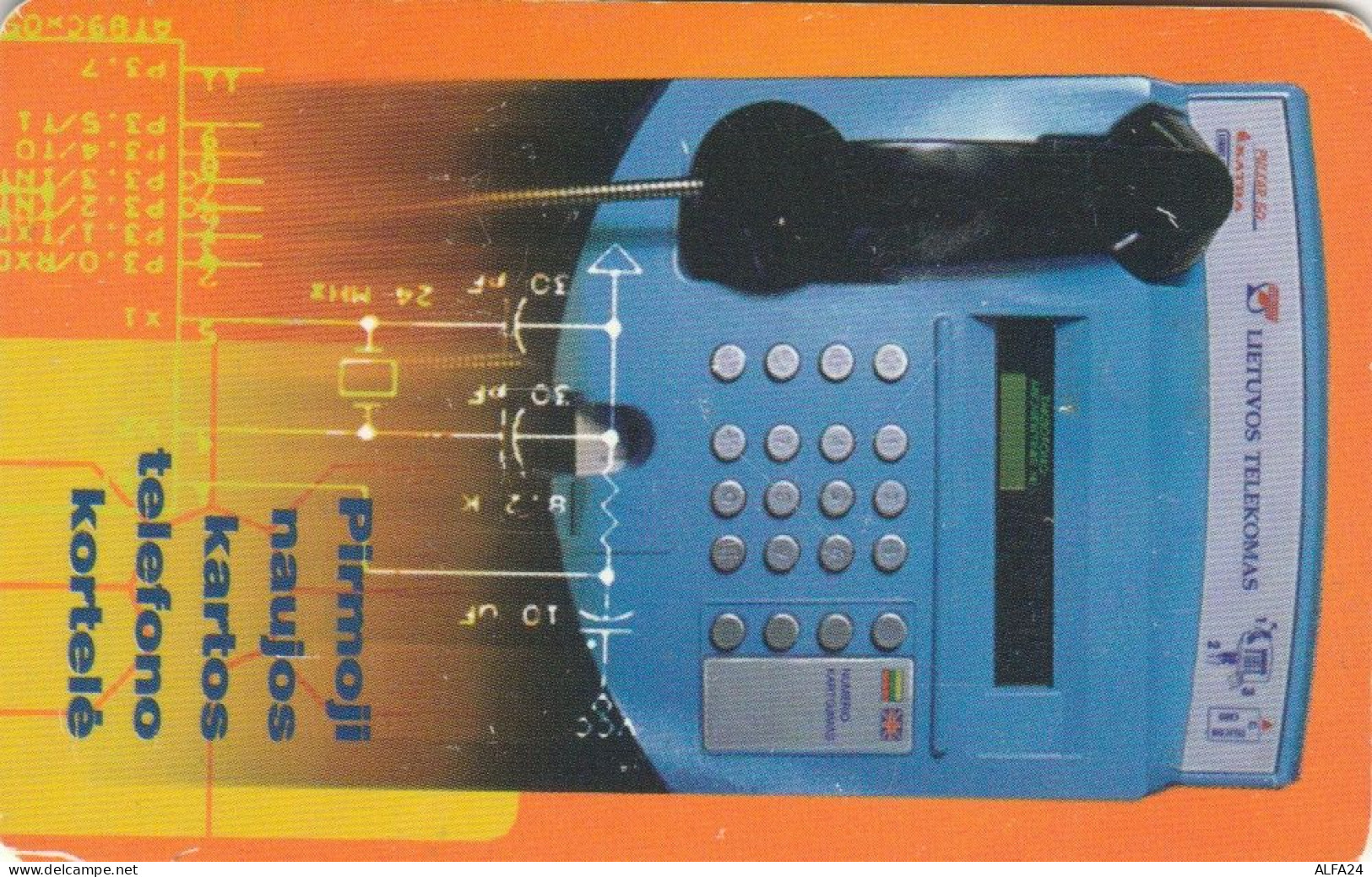 PHONE CARD LITUANIA  (E90.1.2 - Lituanie