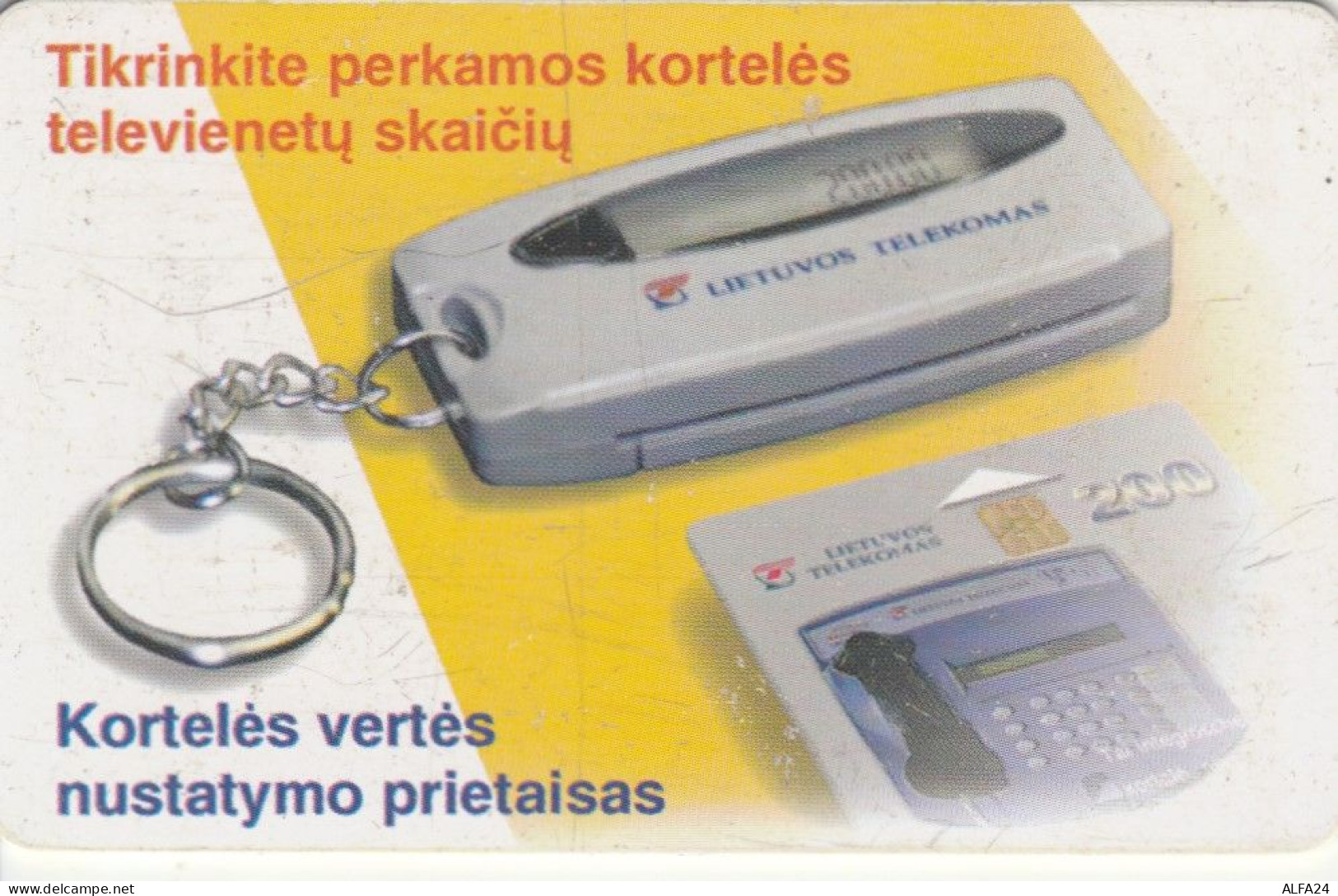 PHONE CARD LITUANIA  (E90.1.5 - Litauen