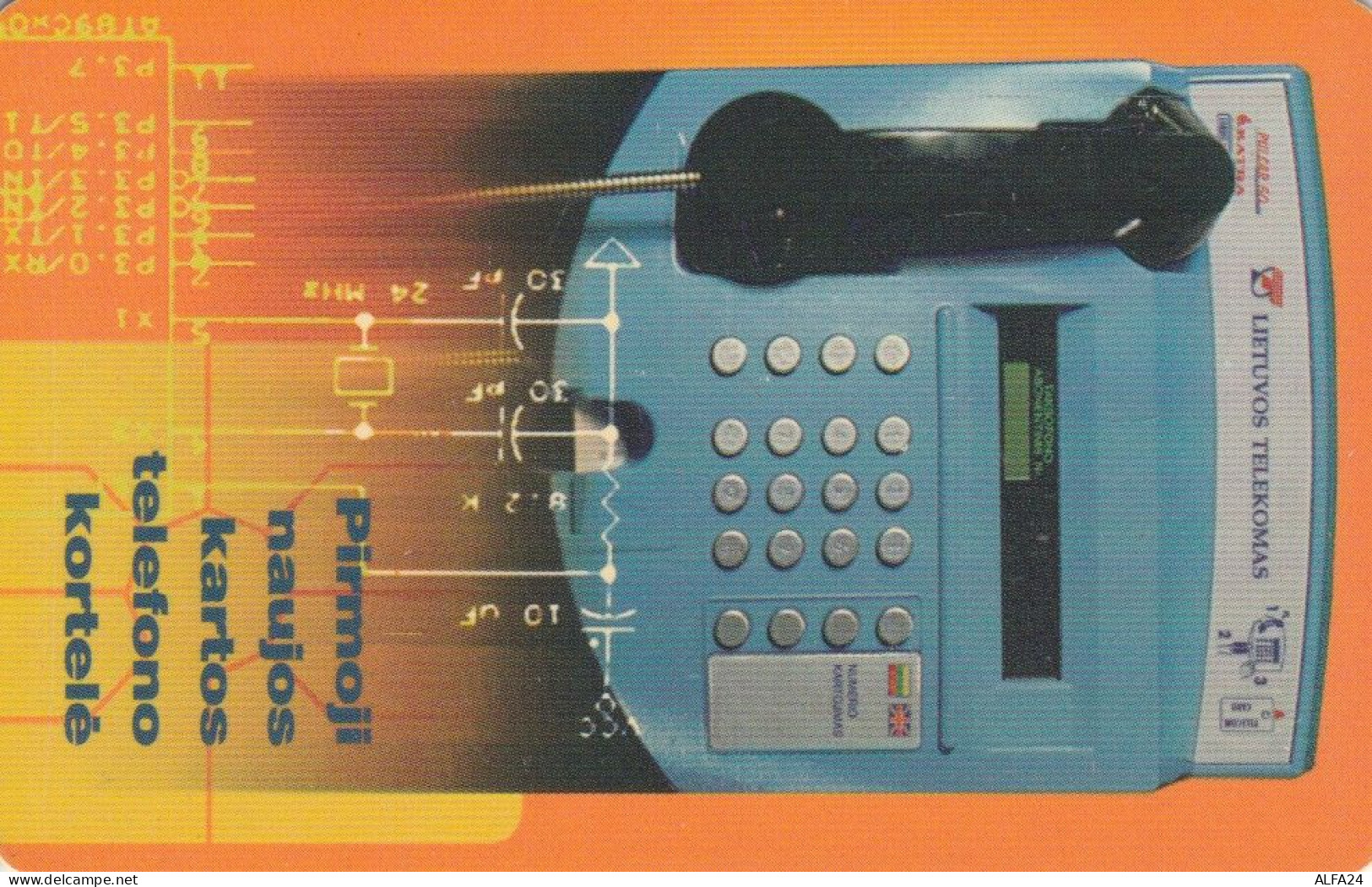 PHONE CARD LITUANIA  (E90.1.3 - Lituanie