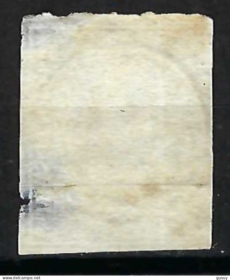 SUISSE Ca.1861: Le ZNr. 23G Obl. CAD, Aminci - Usati
