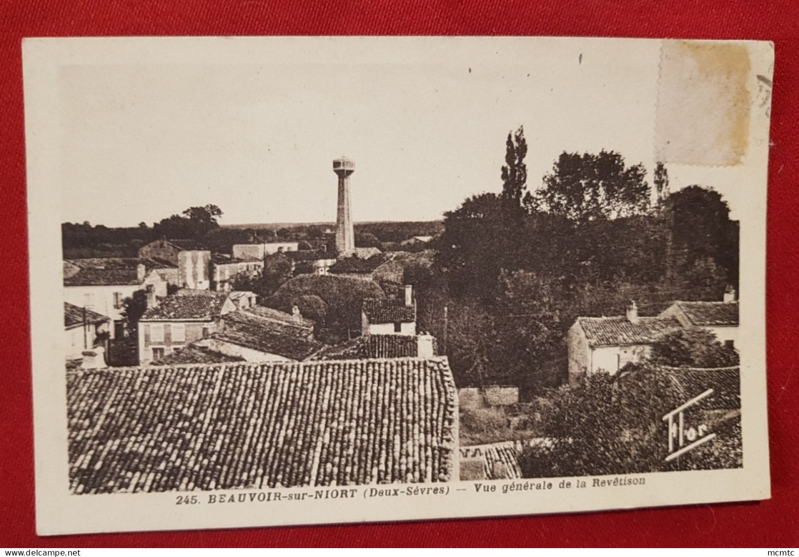 CPA - Beauvoir Sur Niort -(Deux-Sèvres) - Vue Générale De La Revêtison - Beauvoir Sur Niort