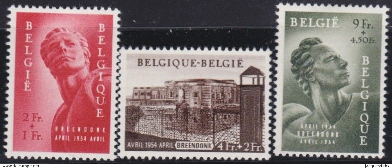 Belgie  .   OBP    .    943/945    .    *    .   Ongebruikt Met Gom    .   /   .    Neuf Avec Gomme - Ungebraucht