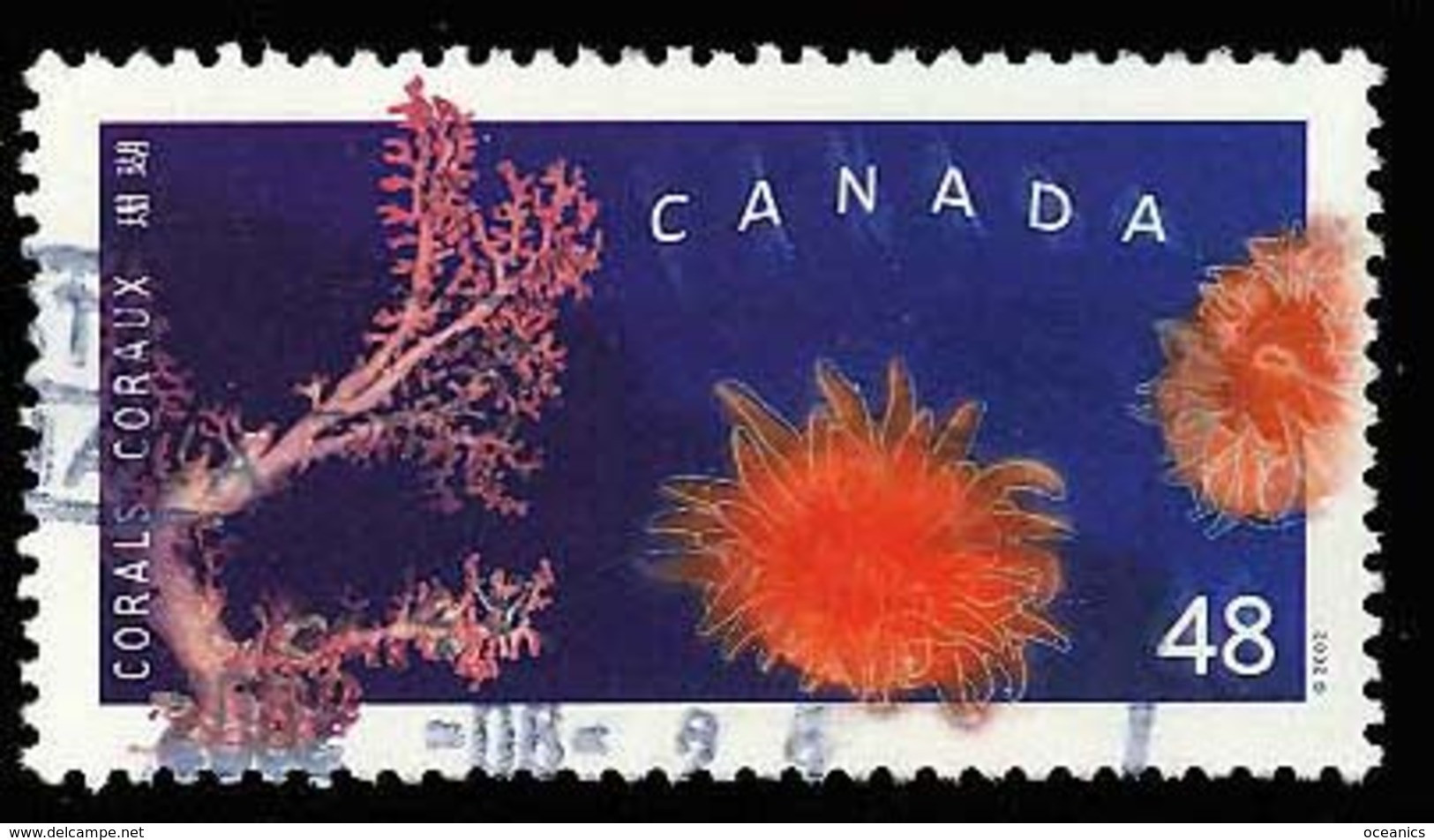 Canada (Scott No.1950 - Coraux / Corals) (o) - Oblitérés