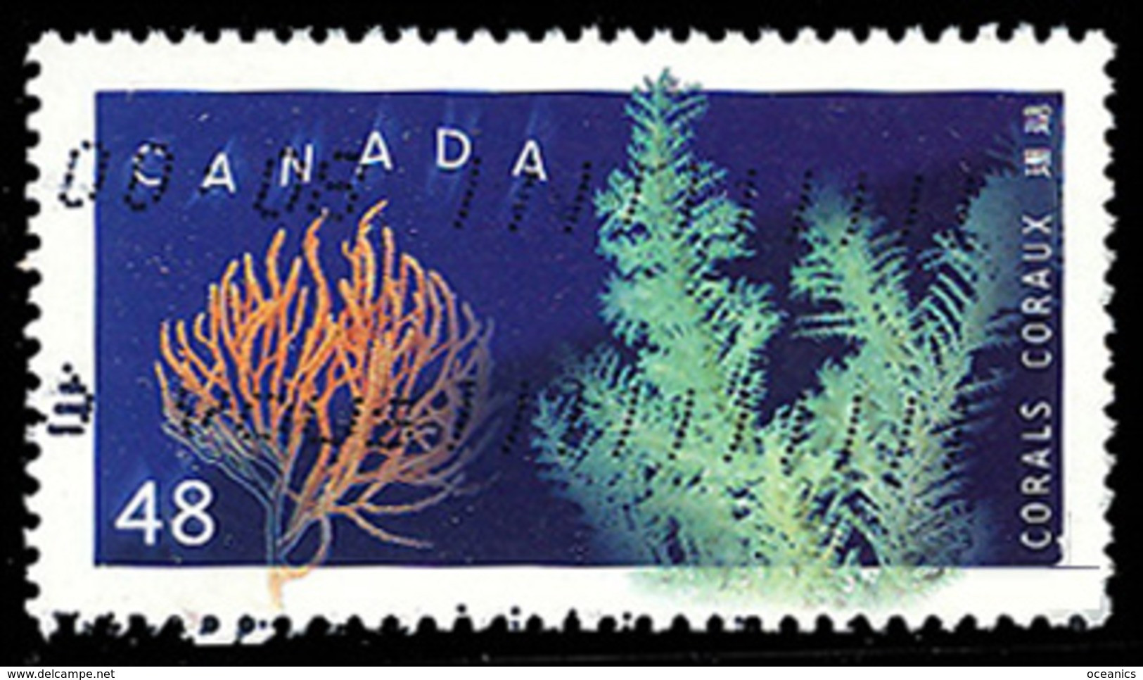 Canada (Scott No.1951 - Coraux / Corals) (o) - Oblitérés