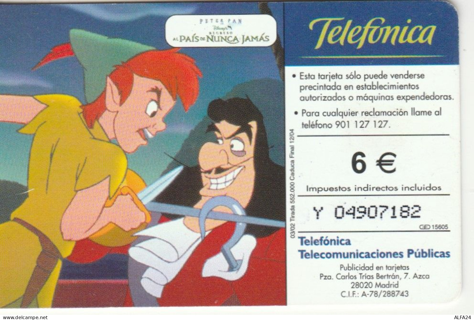 PHONE CARD SPAGNA  (E91.17.1 - Commemorative Advertisment