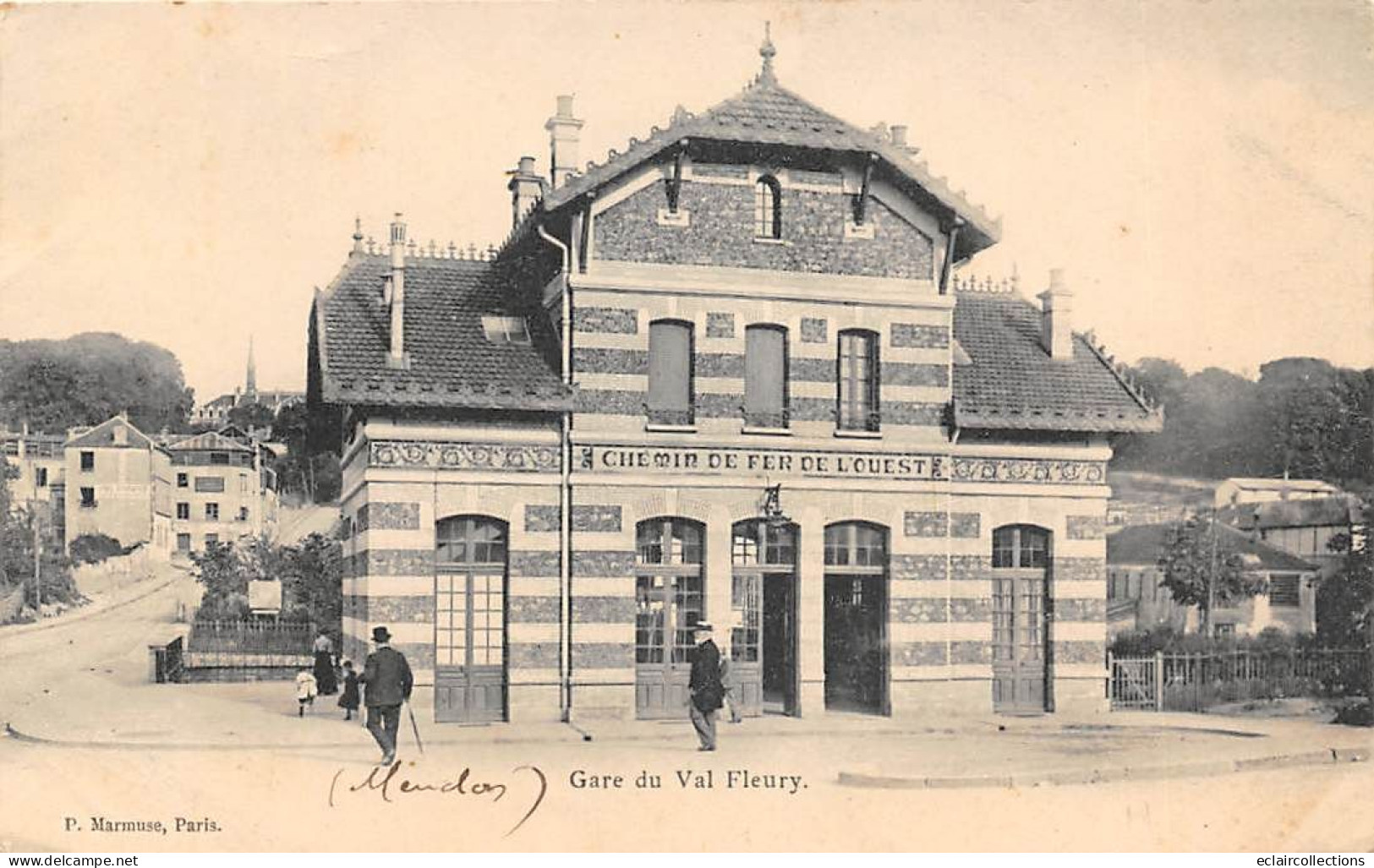 Meudon         92         Gare Du Val Fleury     (voir Scan) - Meudon