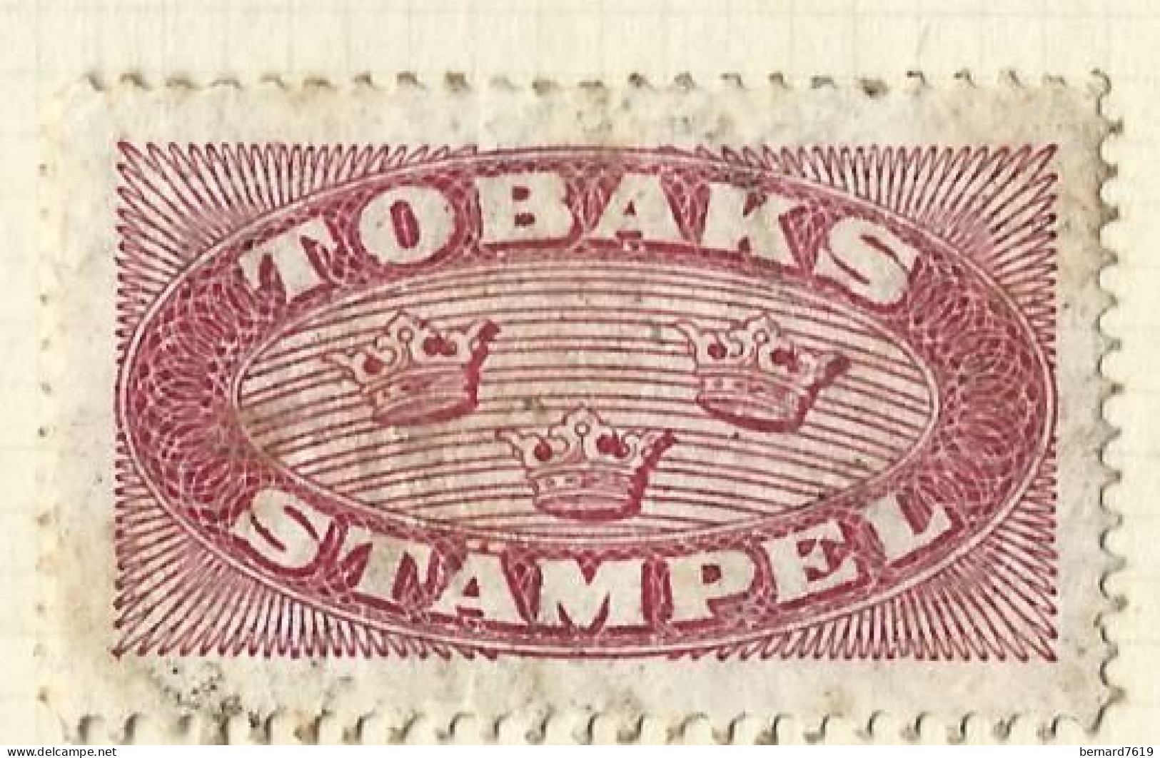 Timbres Taxe  -  Cigarettes -  Suede    Tobaks  Stampels - Postzegels