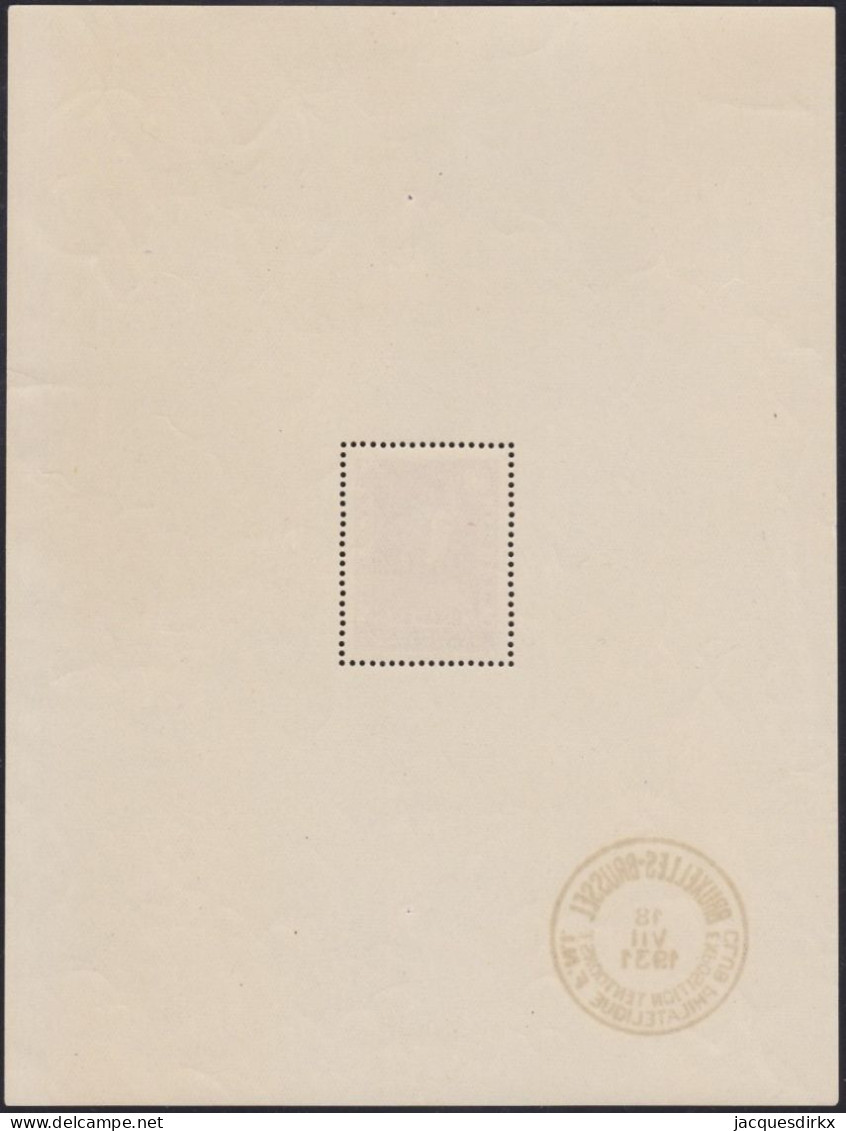 Belgie  .   OBP    .    Blok  3  (2 Scans)   .     **    .   Postfris    .   /   .    Neuf Avec Gomme Et SANS Charnière - 1924-1960