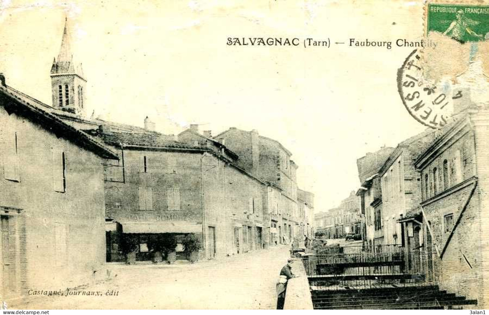 SALVAGNAC  =  Faubourg Chantilly.  5542 - Salvagnac