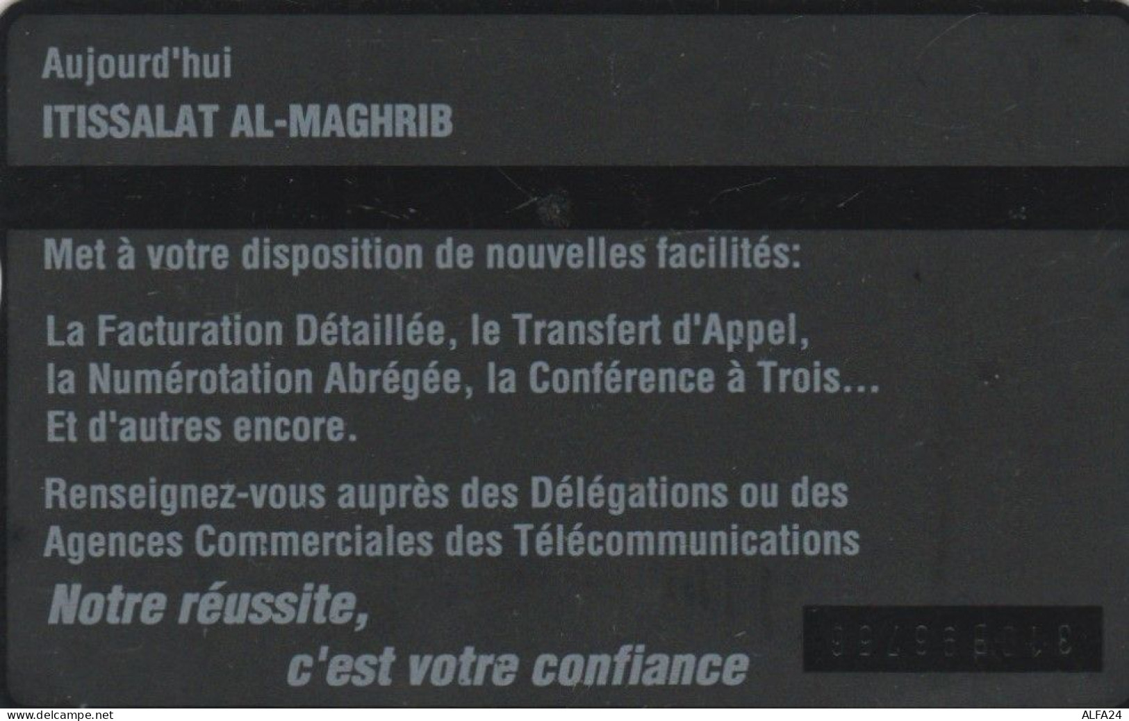 PHONE CARD MAROCCO  (E93.29.6 - Maroc