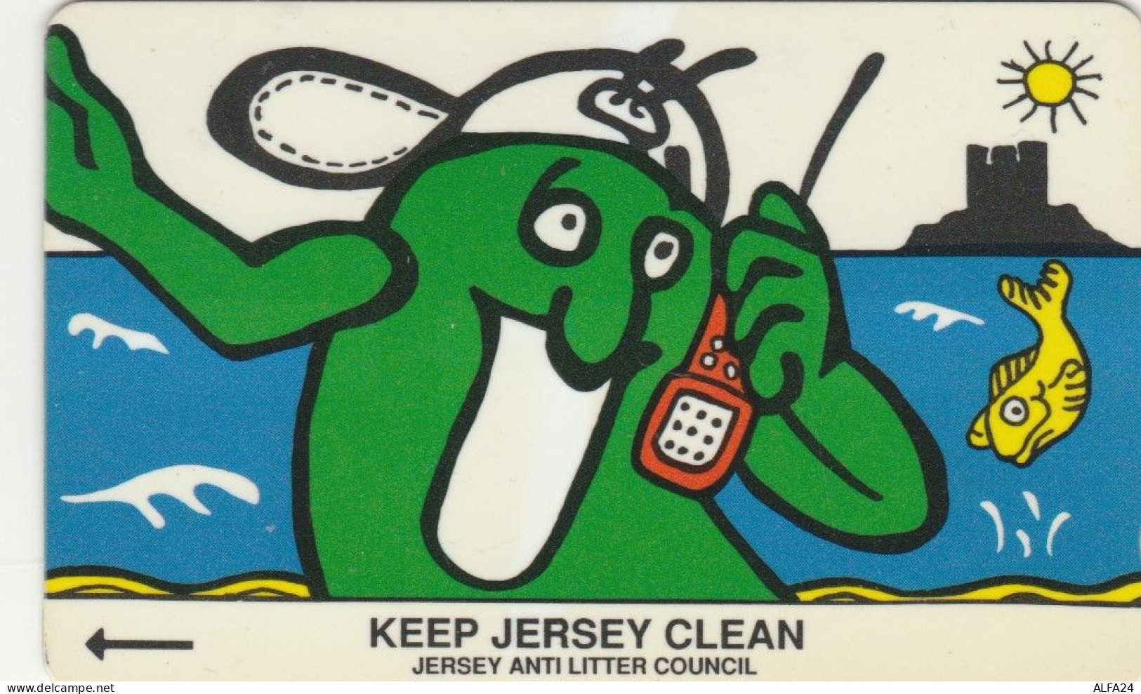 PHONE CARD JERSEY  (E93.20.4 - [ 7] Jersey Und Guernsey