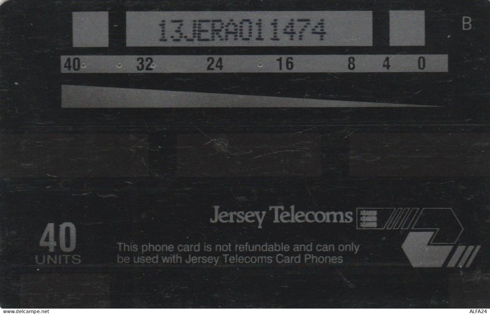 PHONE CARD JERSEY  (E93.20.6 - Jersey En Guernsey