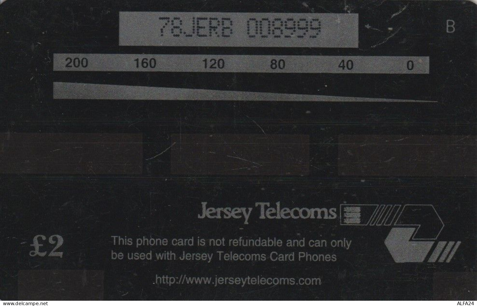PHONE CARD JERSEY  (E93.20.3 - Jersey En Guernsey