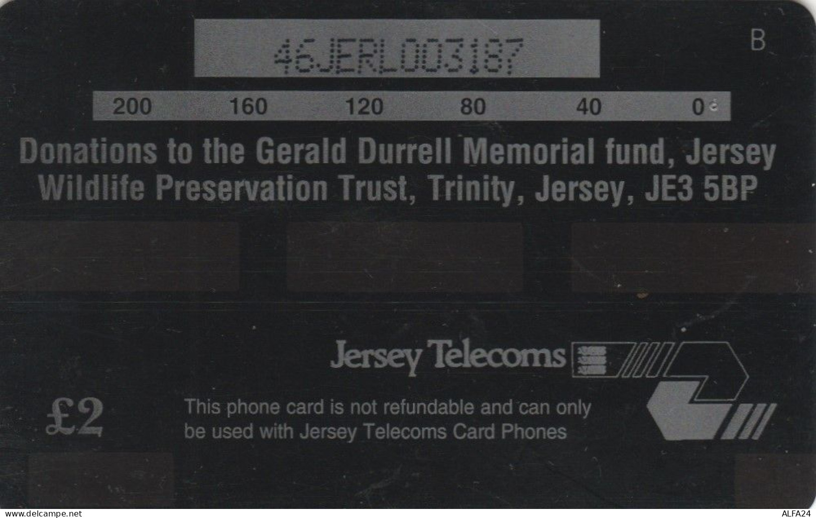 PHONE CARD JERSEY  (E93.19.8 - Jersey En Guernsey