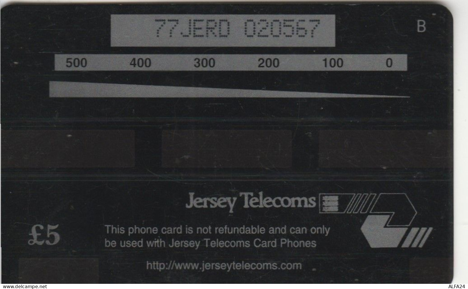 PHONE CARD JERSEY  (E93.18.1 - [ 7] Jersey And Guernsey