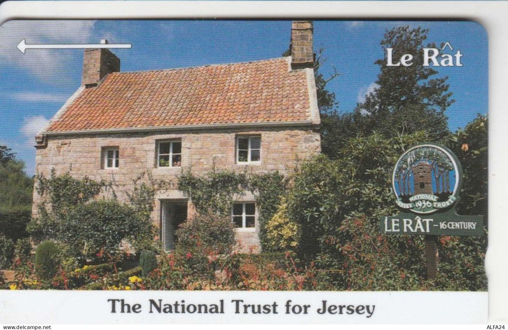 PHONE CARD JERSEY  (E93.17.1 - Jersey E Guernsey