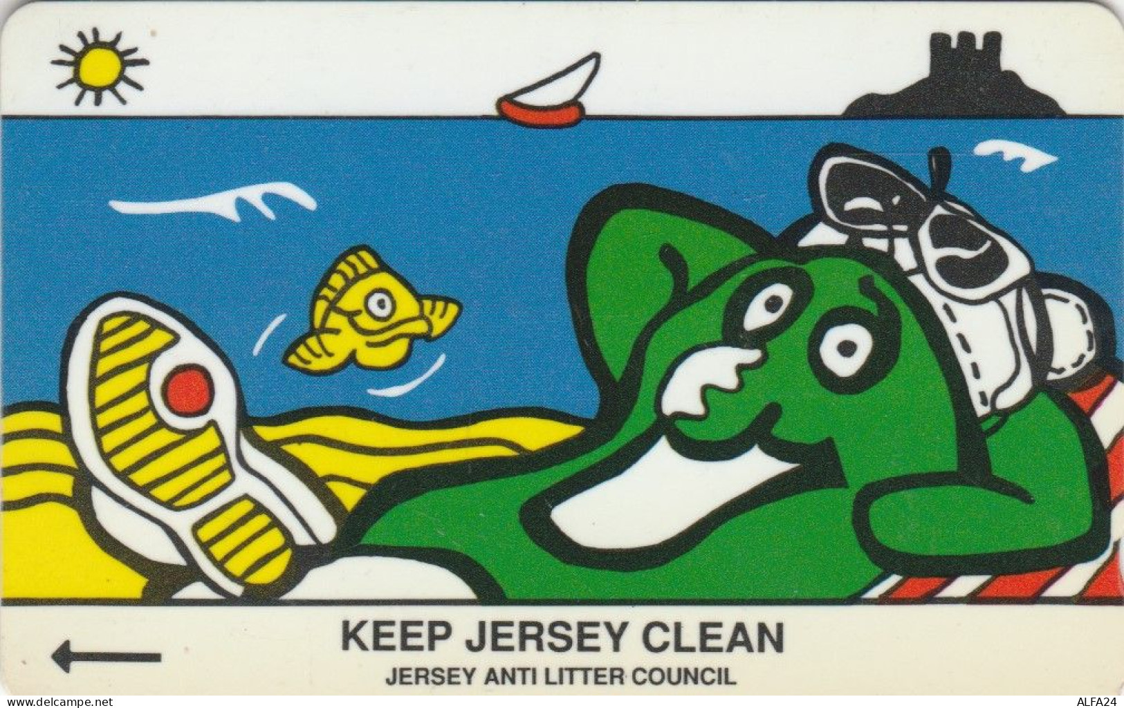 PHONE CARD JERSEY  (E93.17.2 - [ 7] Jersey Und Guernsey