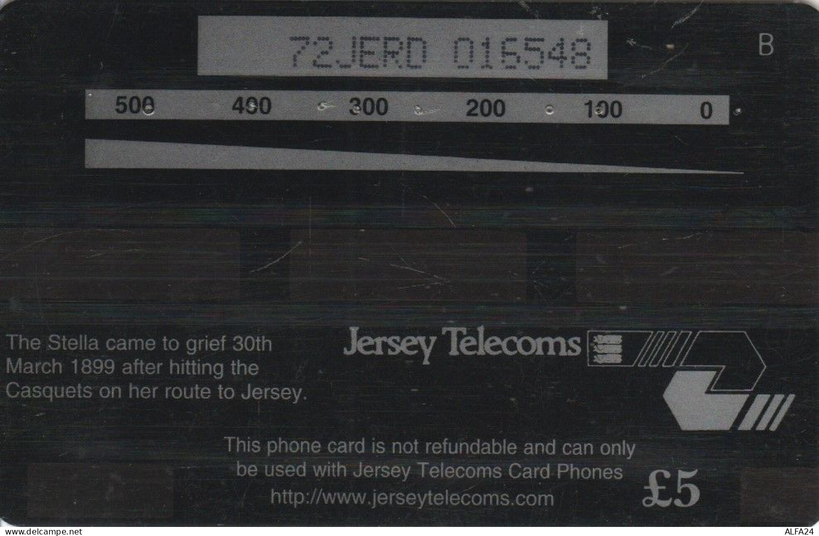 PHONE CARD JERSEY  (E93.16.3 - Jersey E Guernsey