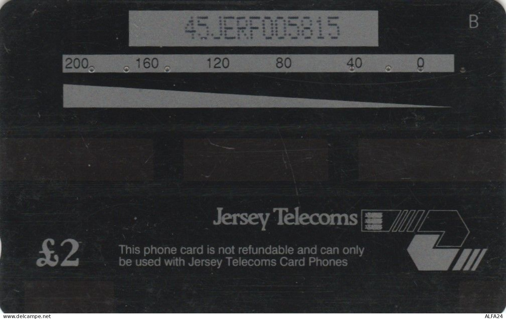 PHONE CARD JERSEY  (E93.15.4 - Jersey E Guernsey