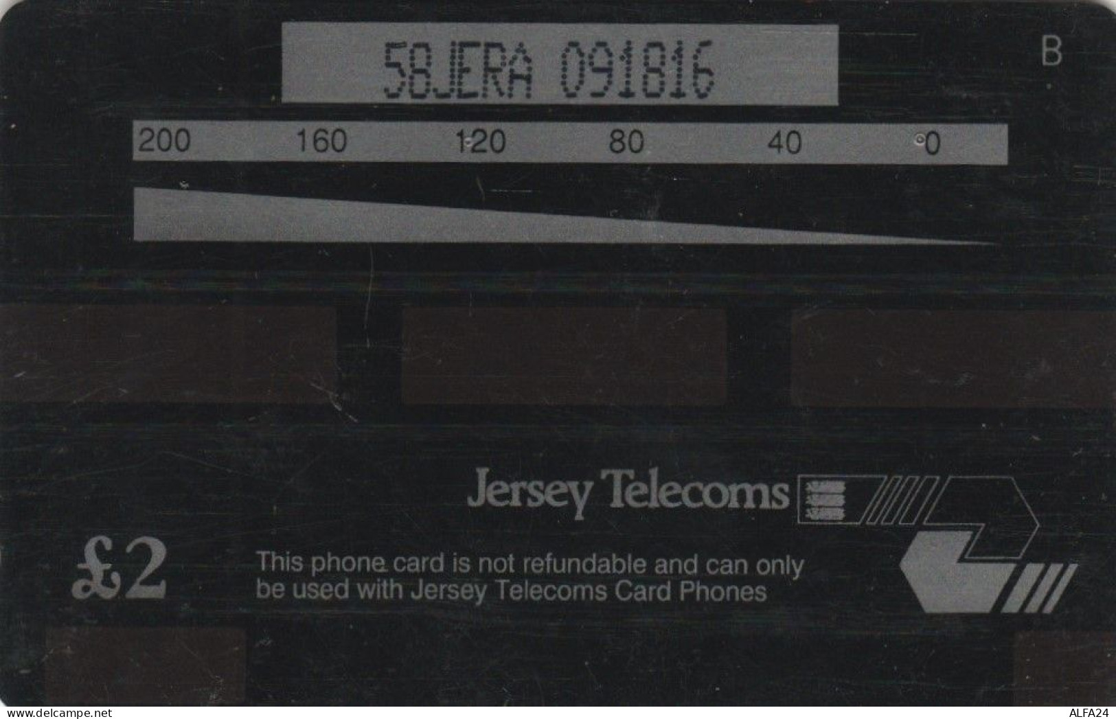 PHONE CARD JERSEY  (E93.15.2 - Jersey E Guernsey