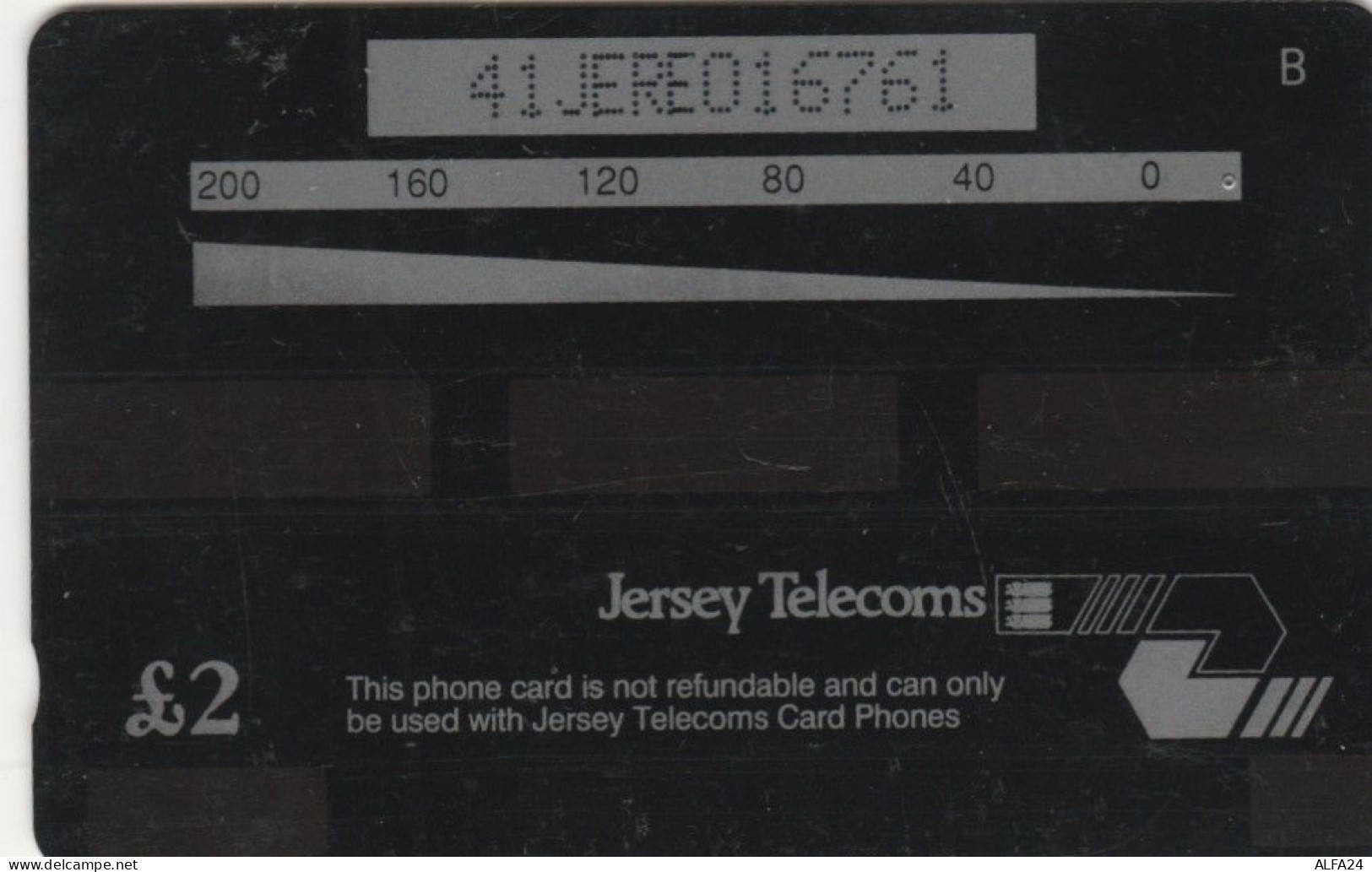 PHONE CARD JERSEY  (E93.14.4 - Jersey E Guernsey