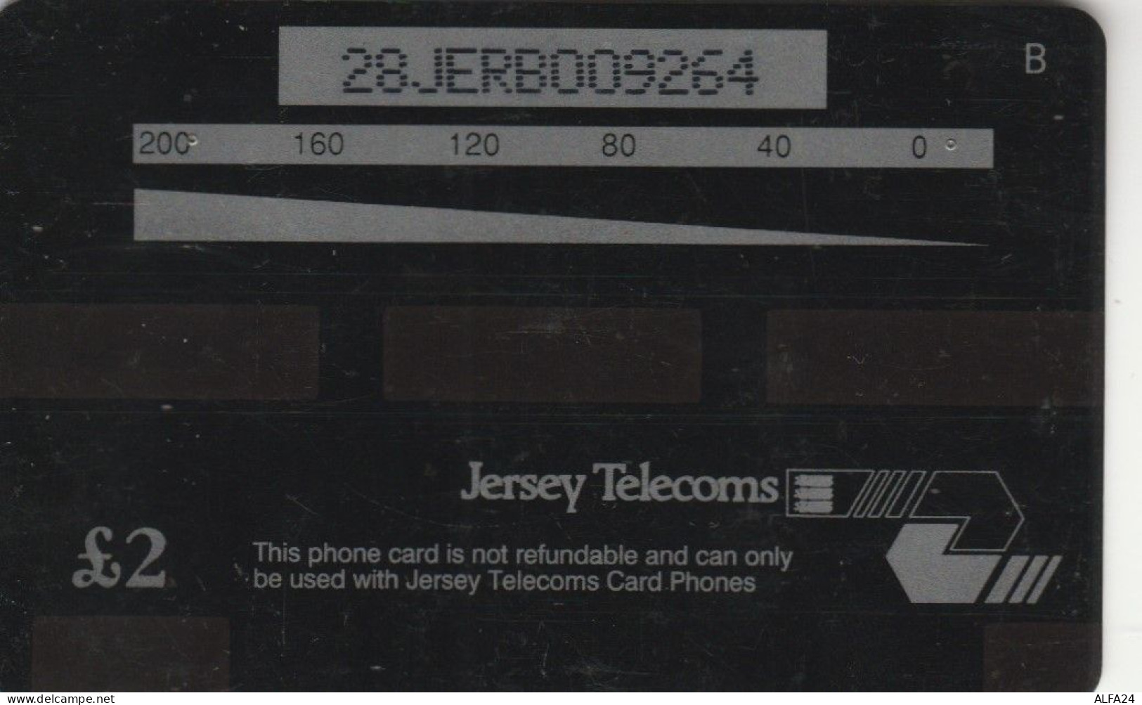 PHONE CARD JERSEY  (E93.14.1 - Jersey E Guernsey