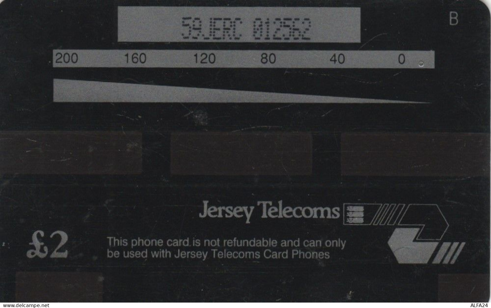 PHONE CARD JERSEY  (E93.13.6 - Jersey E Guernsey