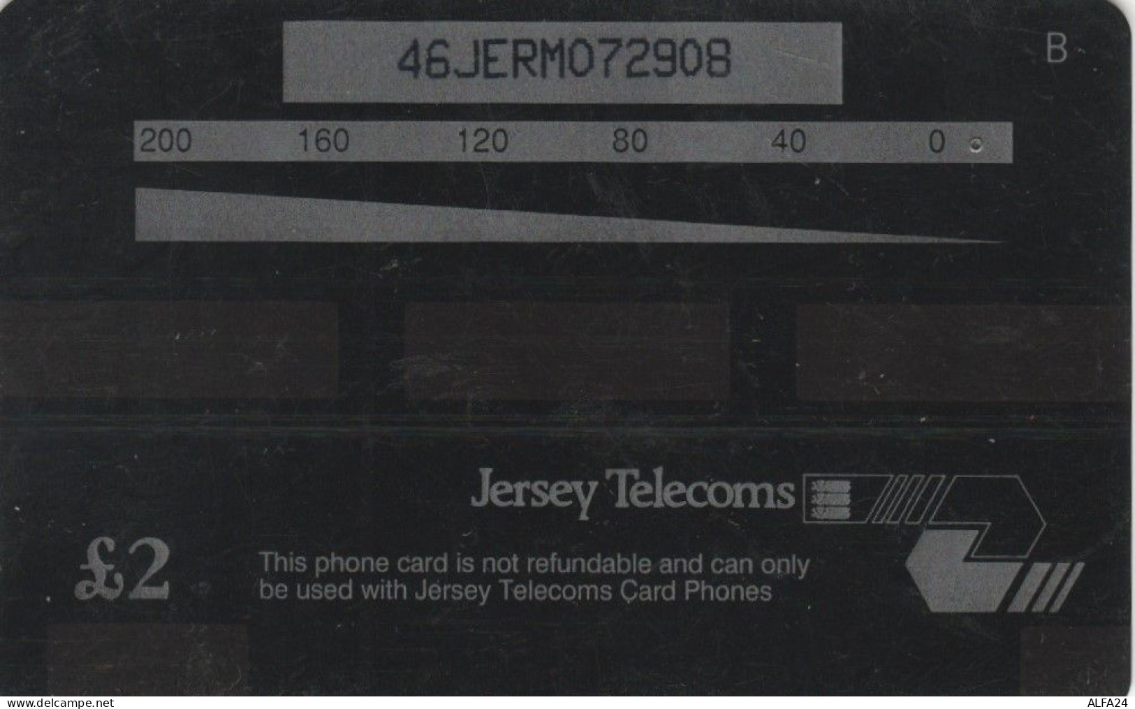 PHONE CARD JERSEY  (E93.12.8 - Jersey En Guernsey