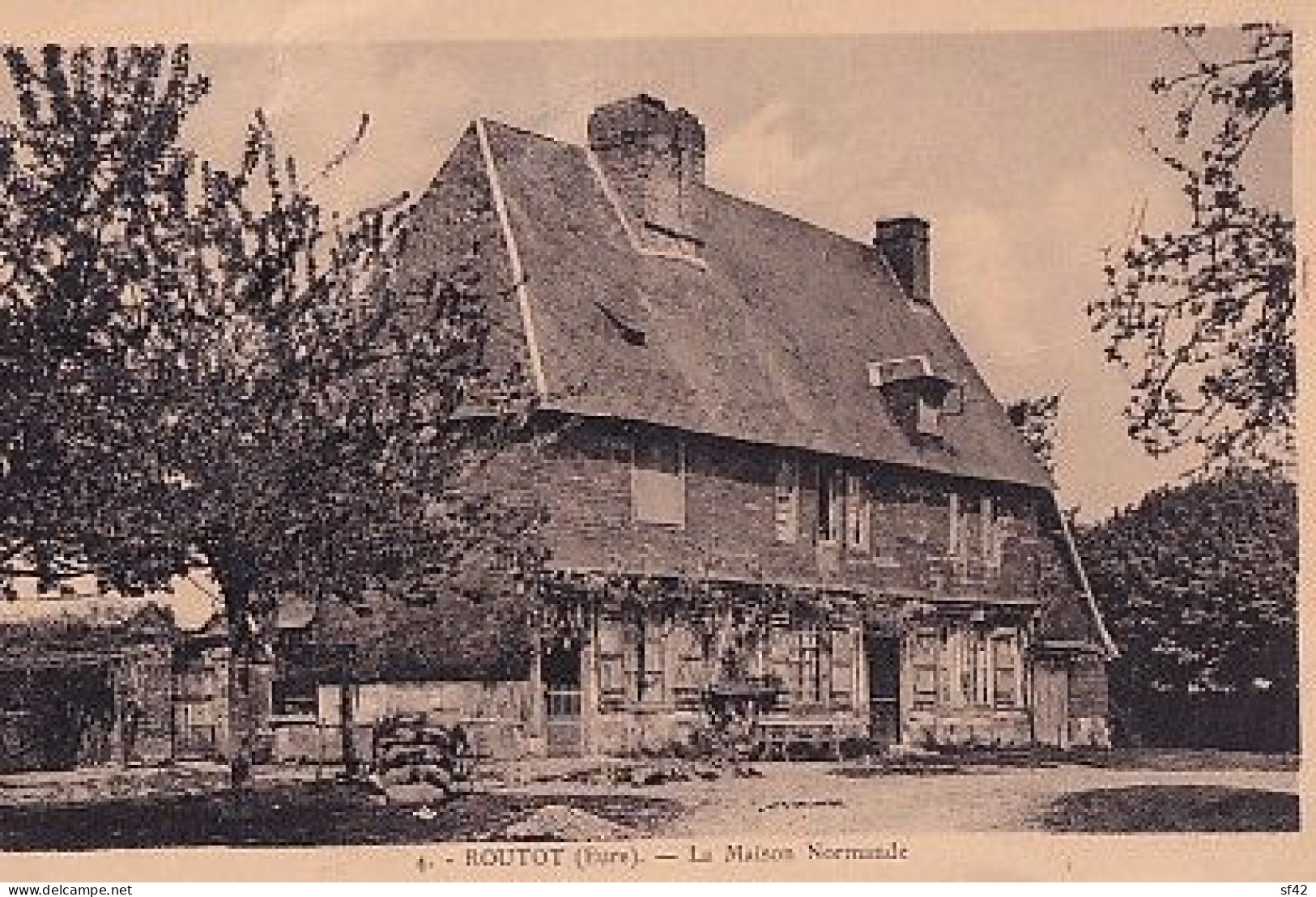 ROUTOT                    LA MAISON NORMANDE - Routot