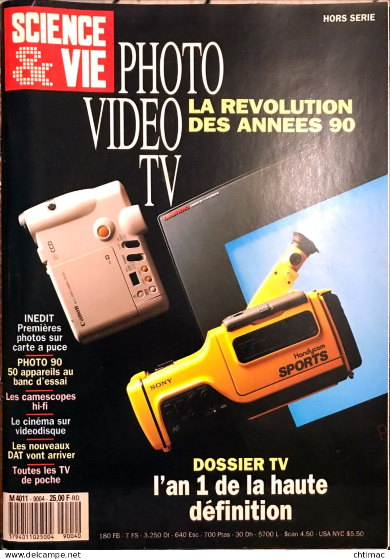 Science&Vie HS Photo Video TV, La Révolution Des Années 90 - Ciencia