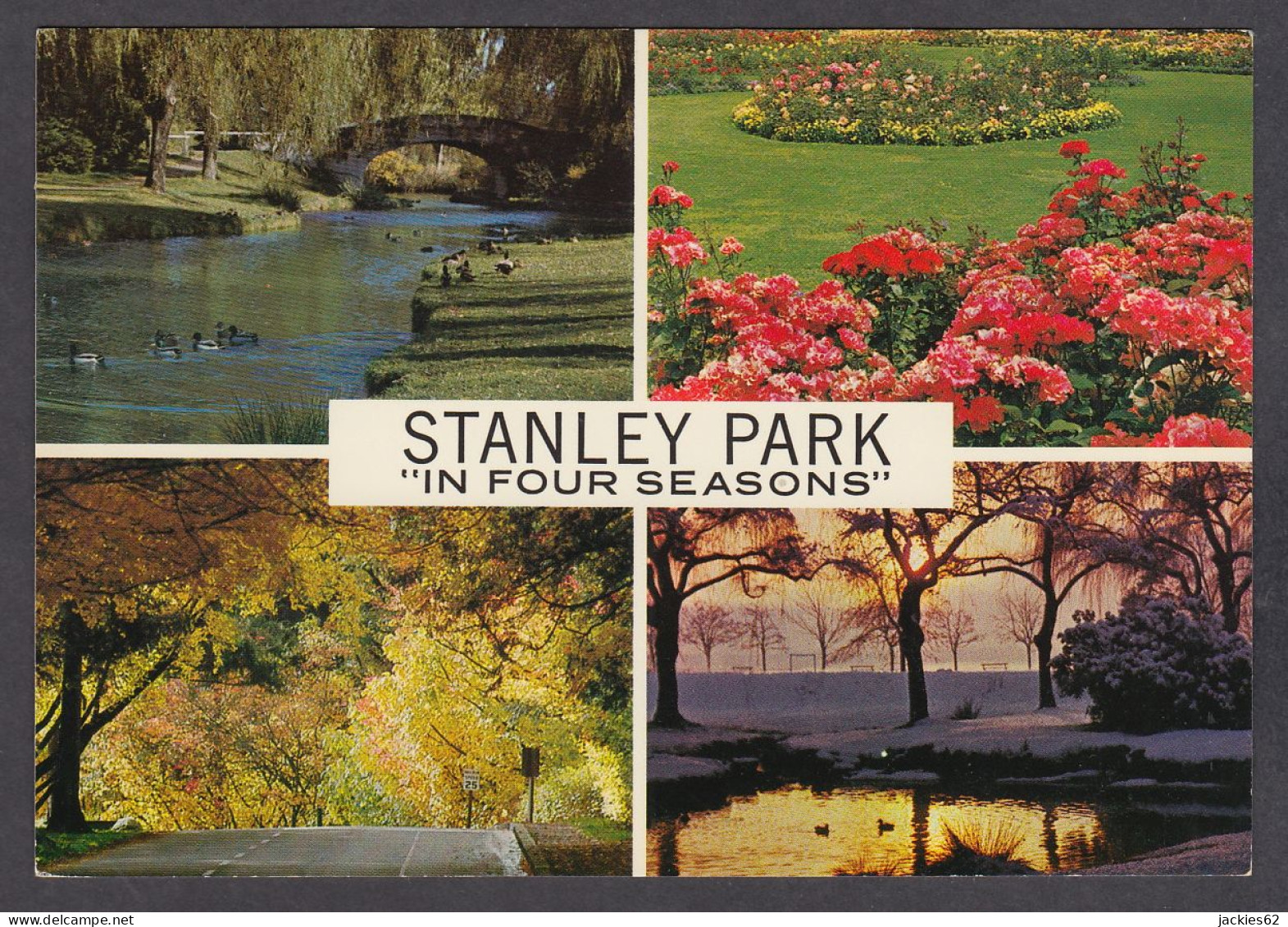 114701/ VANCOUVER, Stanley Park In Four Seasons - Vancouver