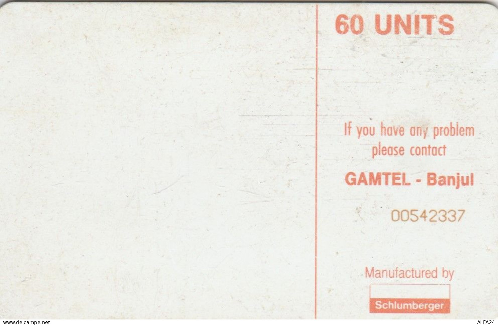 PHONE CARD GAMBIA  (E94.9.3 - Gambia