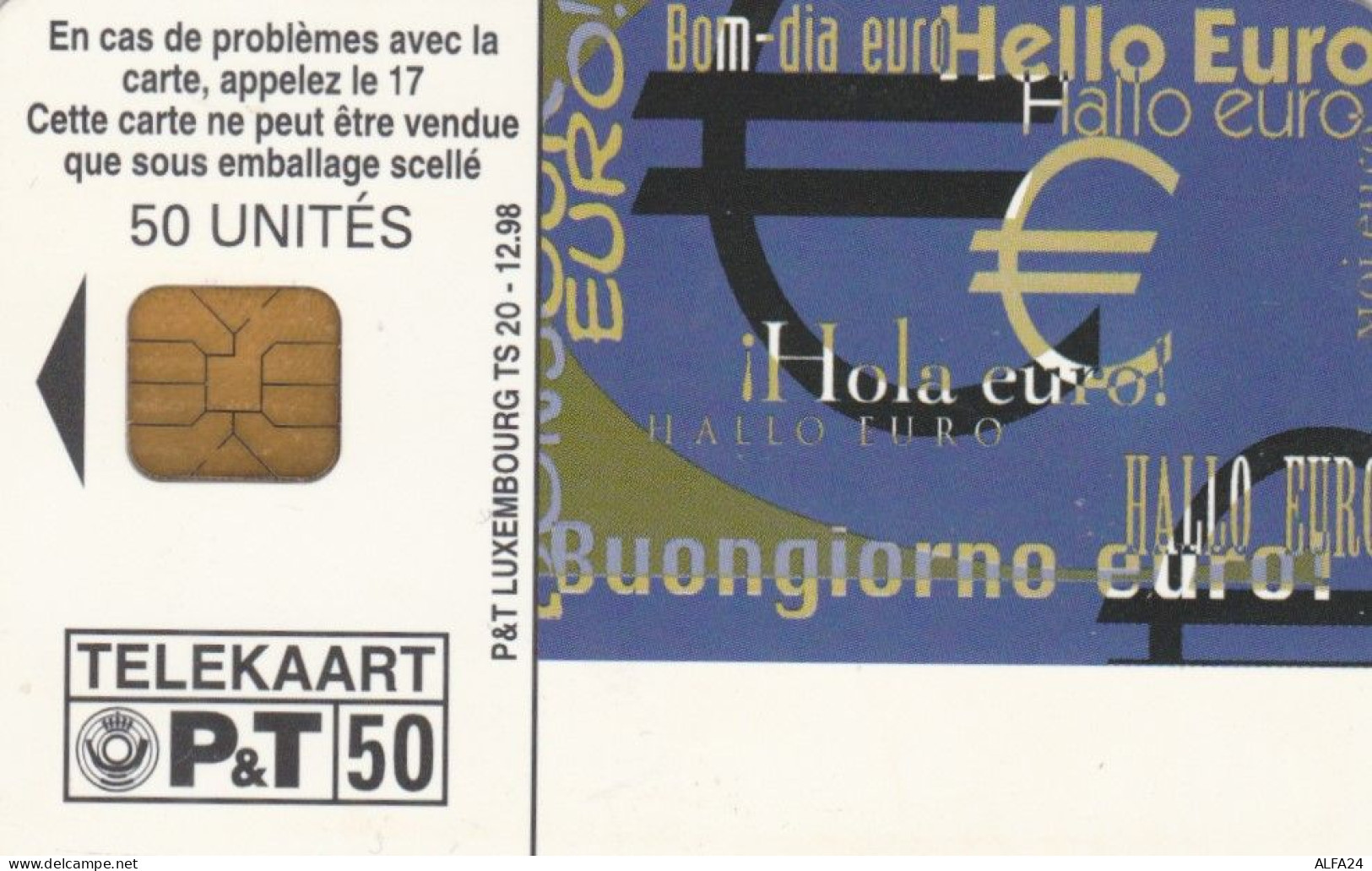 PHONE CARD LUSSEMBURGO  (E94.8.8 - Luxemburgo