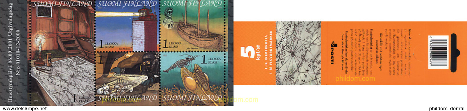 311108 MNH FINLANDIA 2001 GOLFO DE FINLANDIA - Unused Stamps