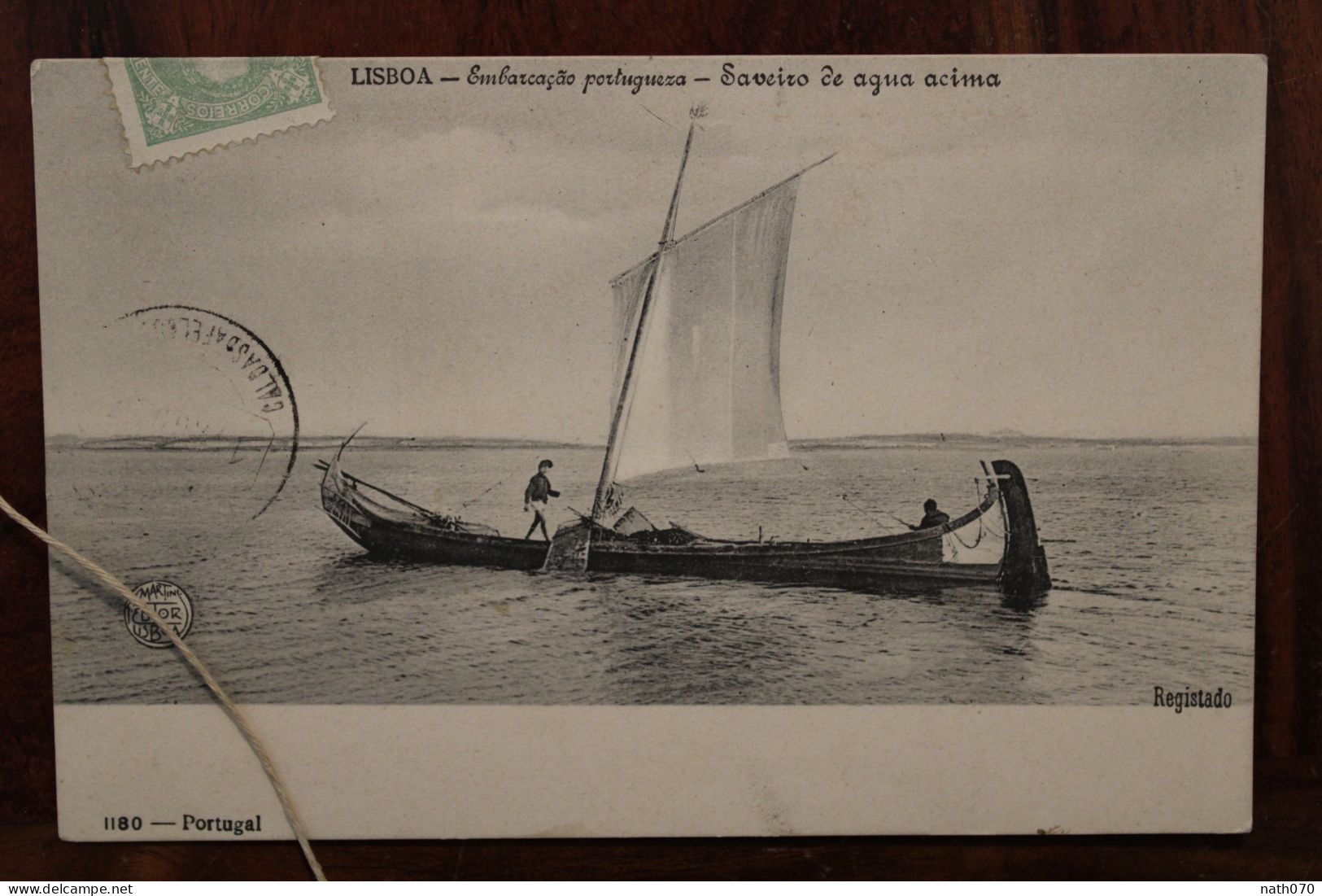 AK 1905 Cpa Carte Portugal Embarcaçao Embarcation Barque Pêche - Lisboa