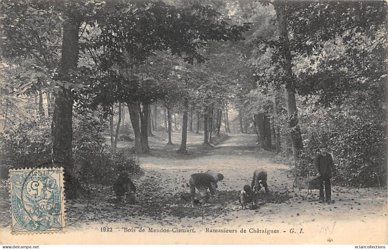 Meudon         92         Bois Clamart - . Les Ramasseurs De Châtaignes  N° 1922     (voir Scan) - Meudon