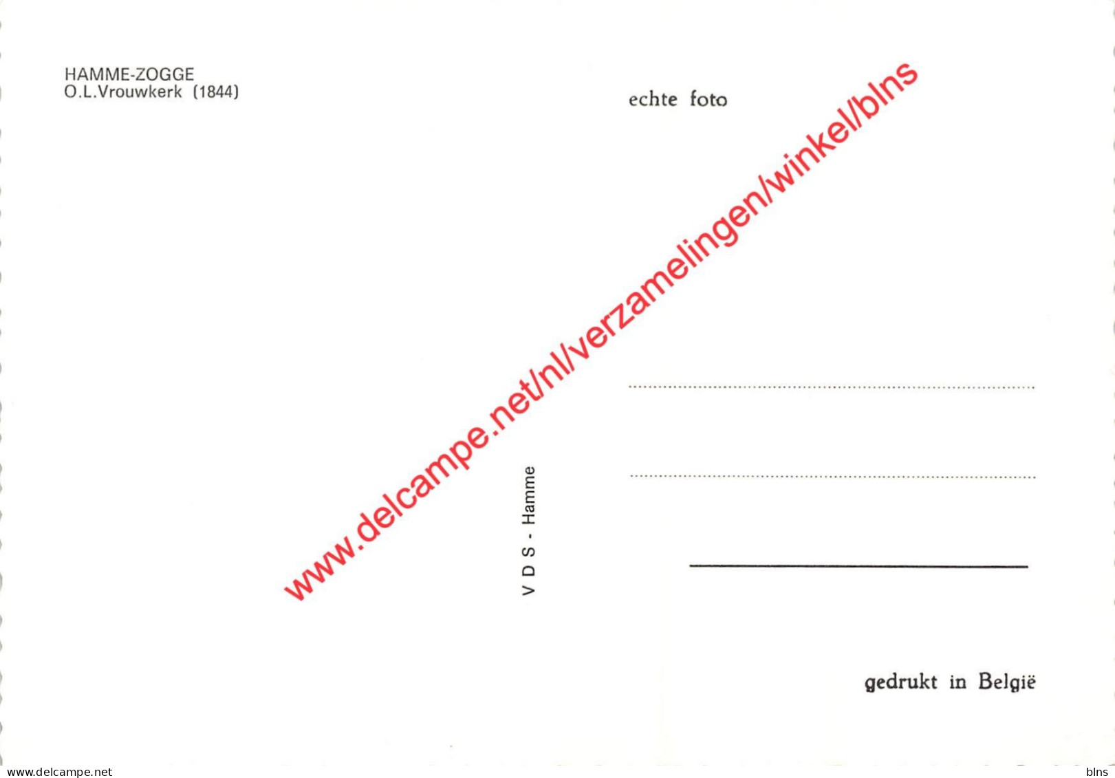 Hamme-Zogge O.L. Vrouwkerk - Hamme - Hamme