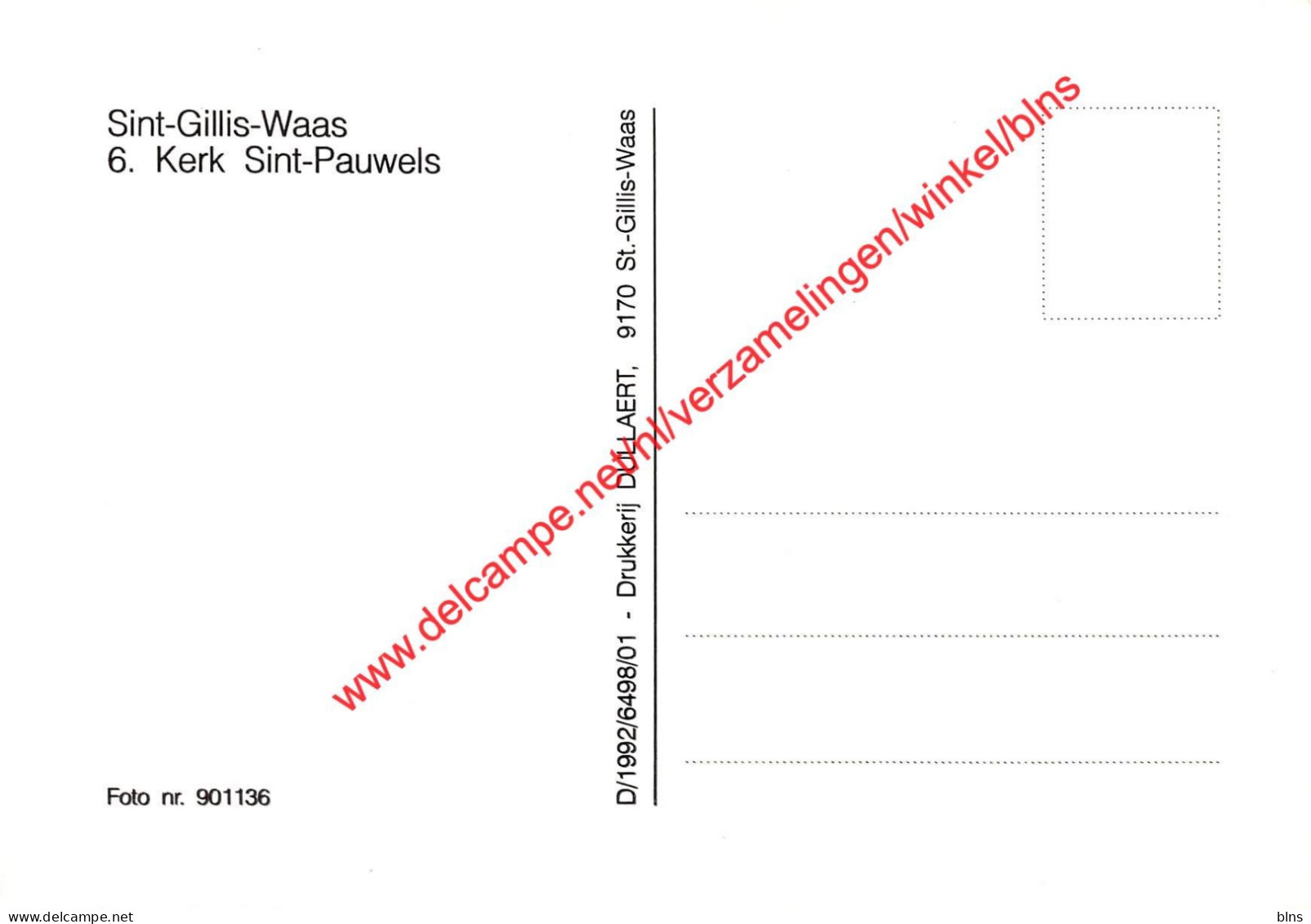 Kerk Sint-Pauwels - Sint-Gillis-Waas - Sint-Gillis-Waas