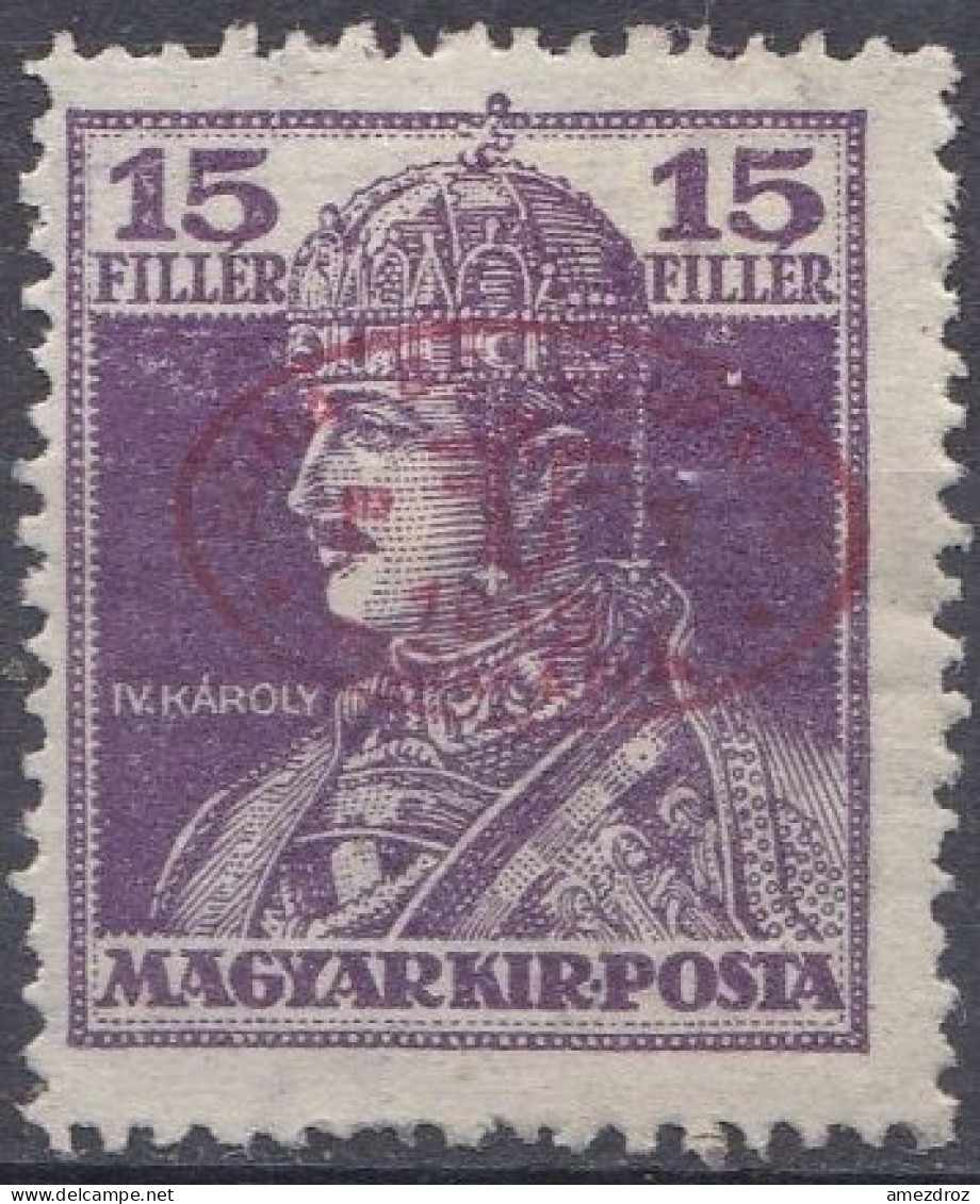 Hongrie Debreczen 1919 N° 38a MH Roi Charles IV     (K6) - Debreczin