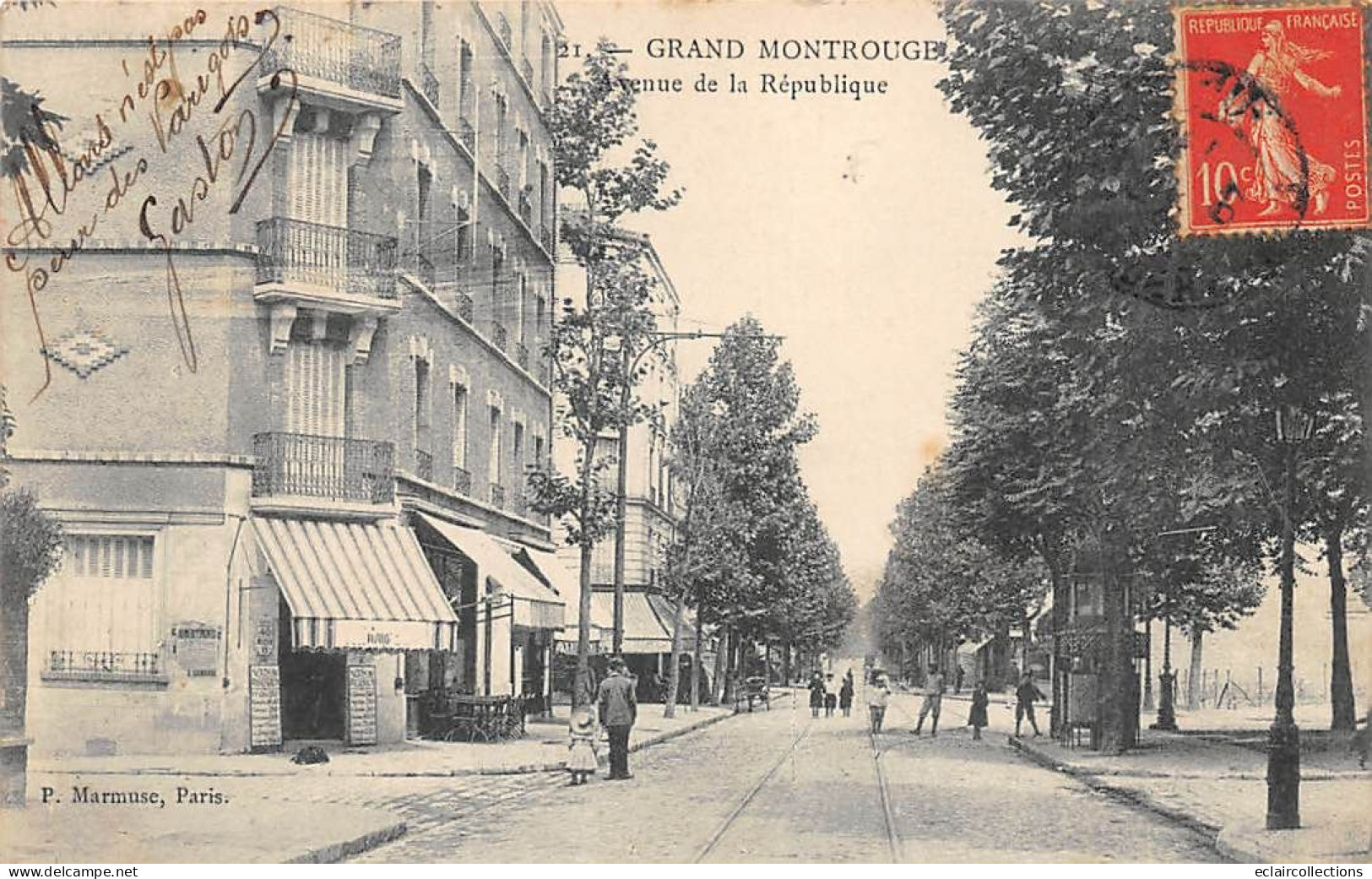 Montrouge         92        Avenue De La République  N° 21             (voir Scan) - Montrouge