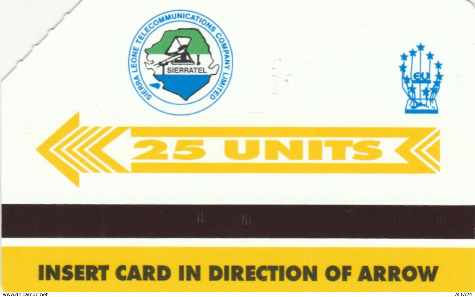 PHONE CARD SIERRA LEONE  (E95.25.6 - Sierra Leona