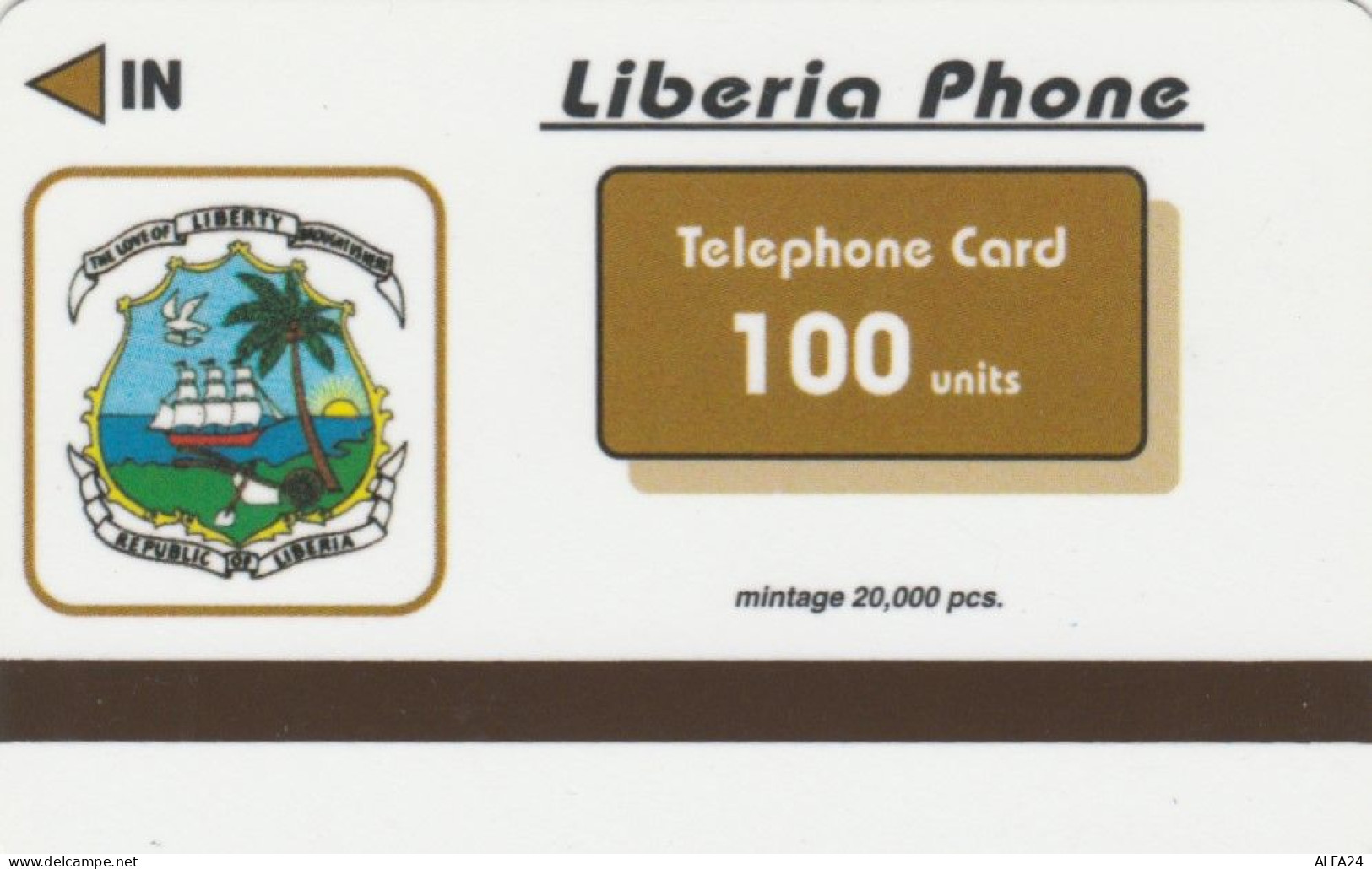 PHONE CARD LIBERIA  (E95.22.8 - Liberia