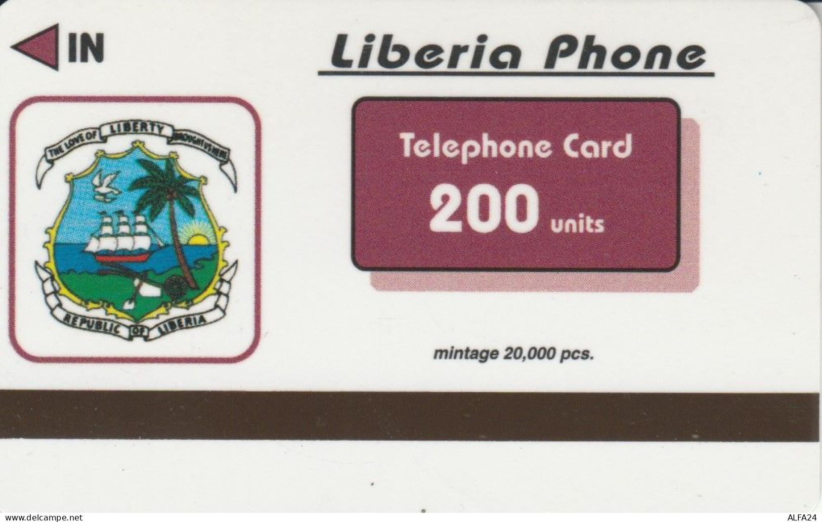 PHONE CARD LIBERIA  (E95.22.1 - Liberia
