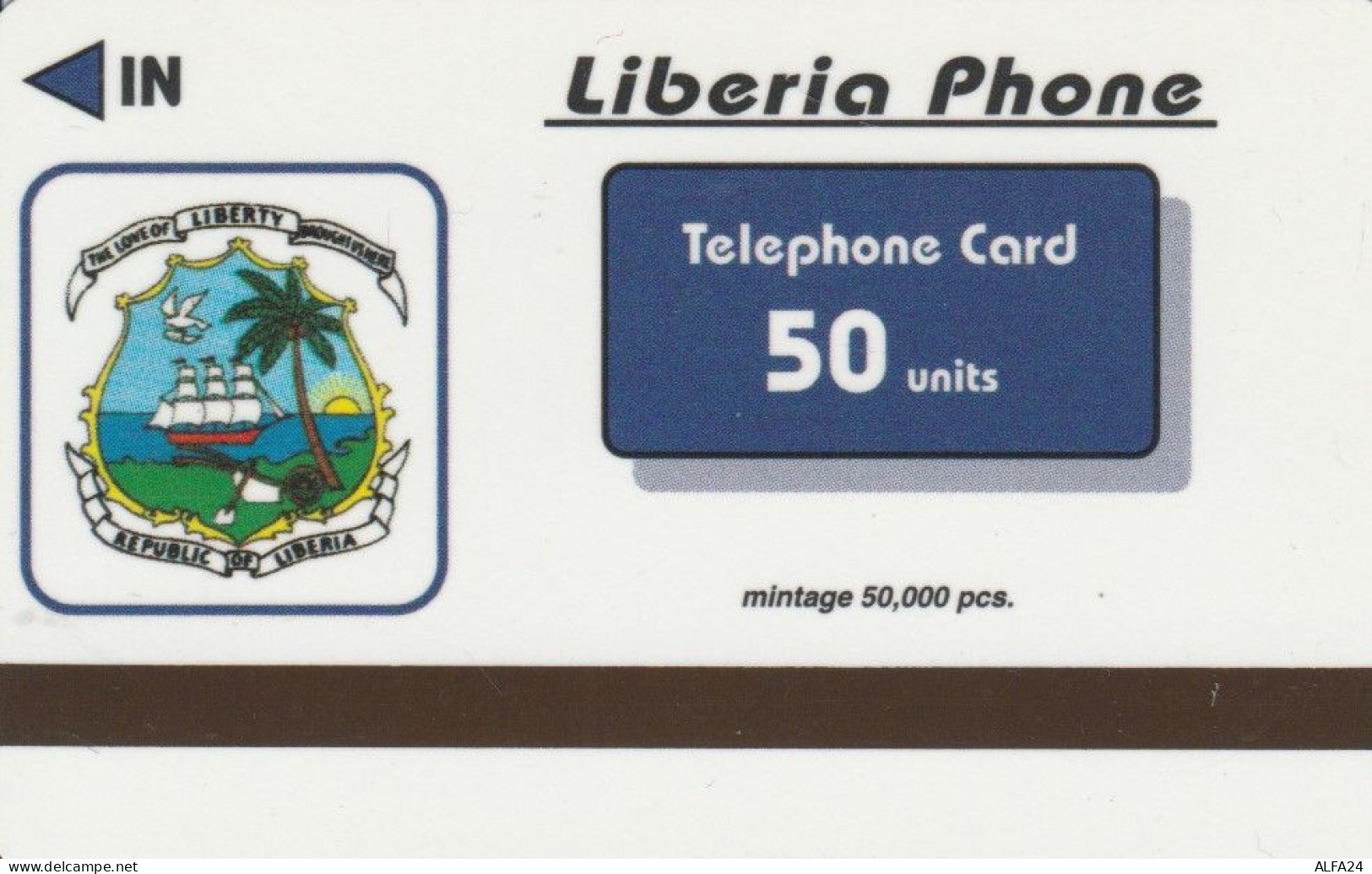 PHONE CARD LIBERIA  (E95.21.7 - Liberia