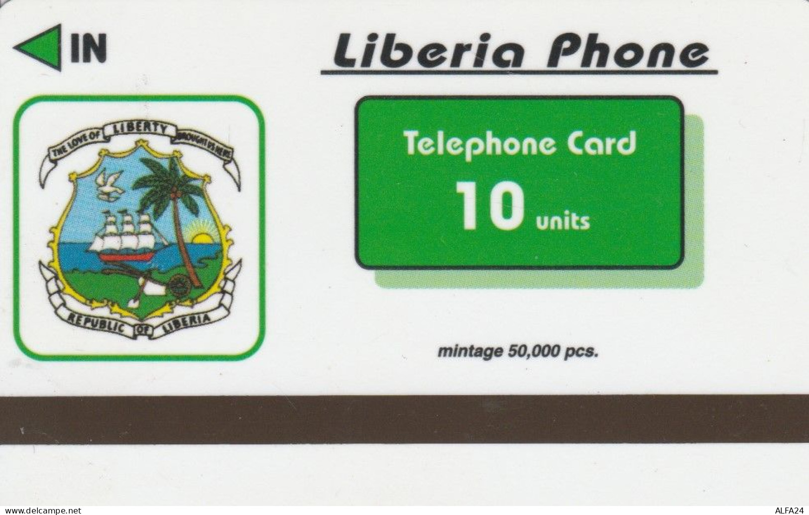 PHONE CARD LIBERIA  (E95.20.7 - Liberia