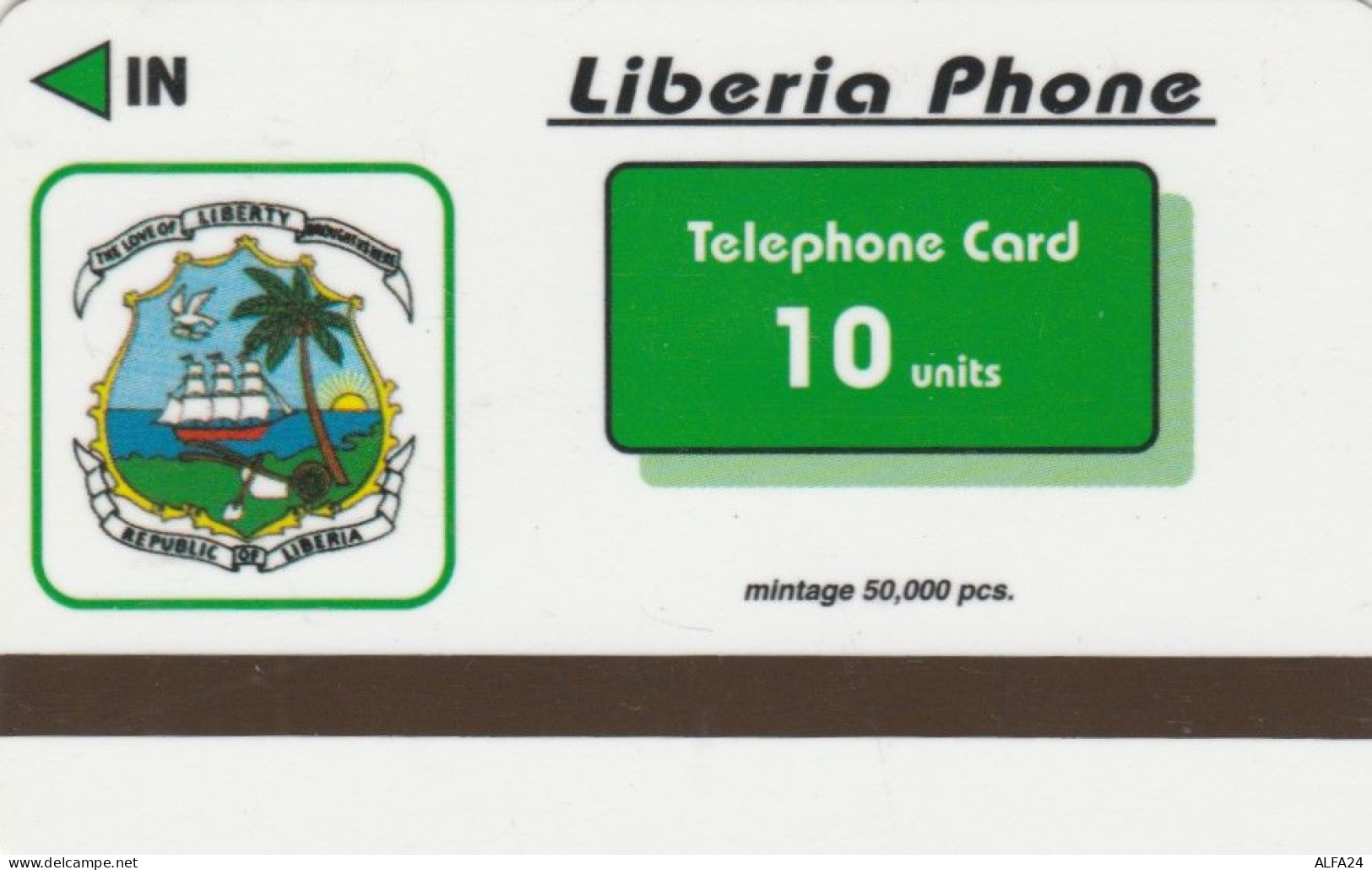 PHONE CARD LIBERIA  (E95.21.4 - Liberia